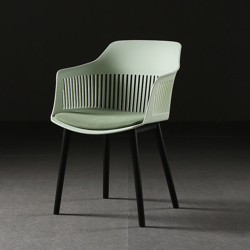 Nordic Plastic Steel Frame Dining Chair