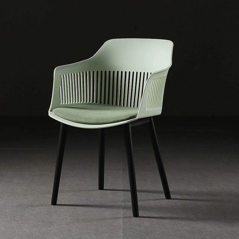 Nordic Plastic Steel Frame Dining Chair