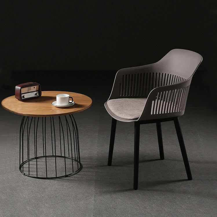 Nordic Plastic Steel Frame Dining Chair