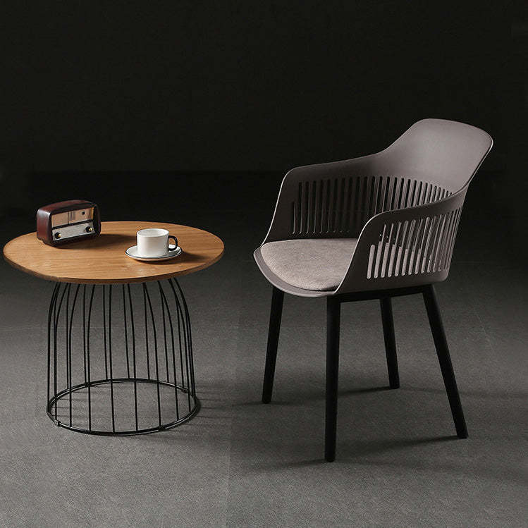 Nordic Plastic Steel Frame Dining Chair