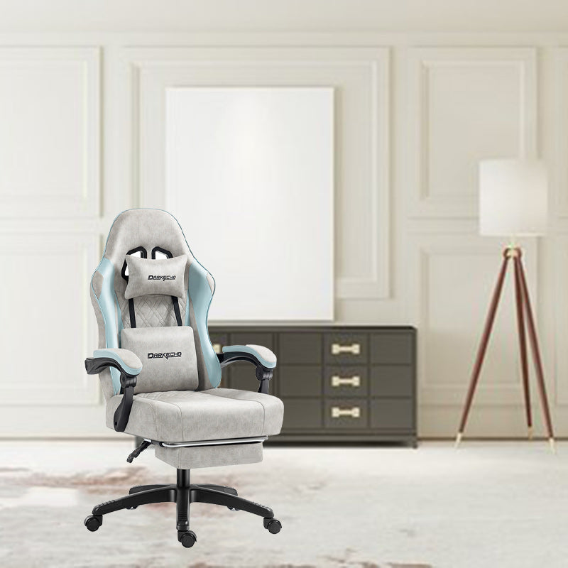Minimalist Swivel Liftable Nylon Leather Desk Chair