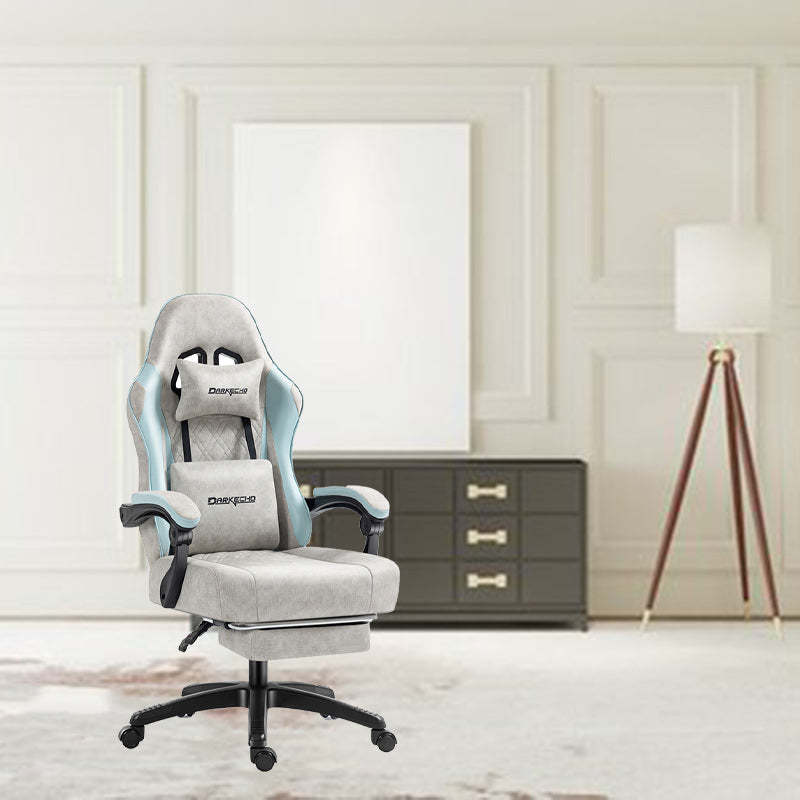 Minimalist Swivel Liftable Nylon Leather Desk Chair