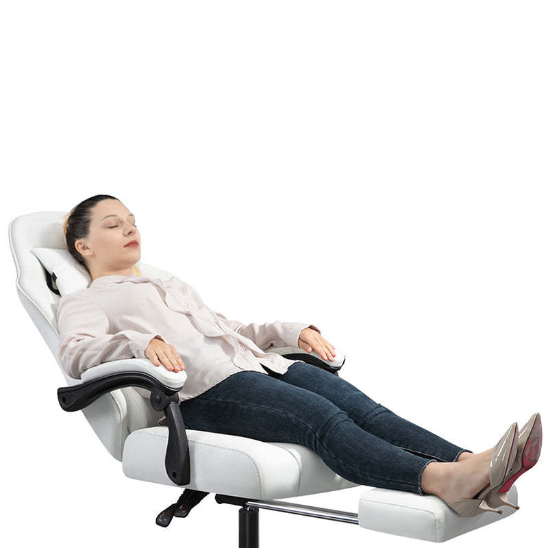 Minimalist Swivel Liftable Nylon Leather Desk Chair