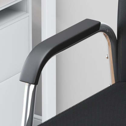 Minimalist Steel Mesh Desk Armchair