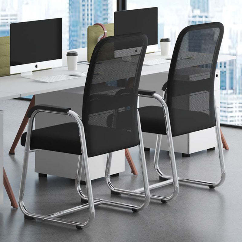 Minimalist Steel Mesh Desk Armchair