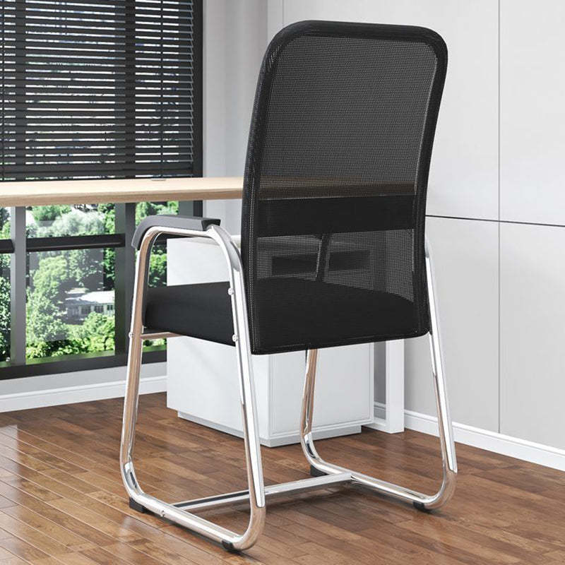 Minimalist Steel Mesh Desk Armchair