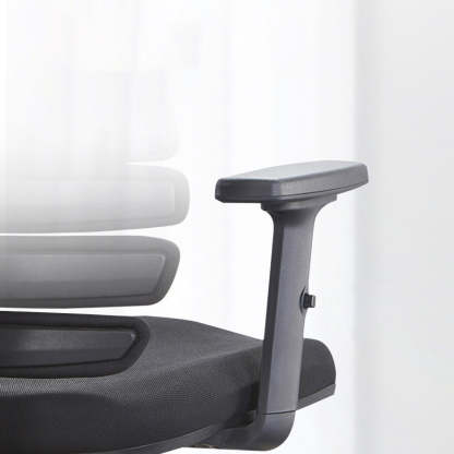 Minimalist Fabric Fishbone Swivel Lift Desk Chair