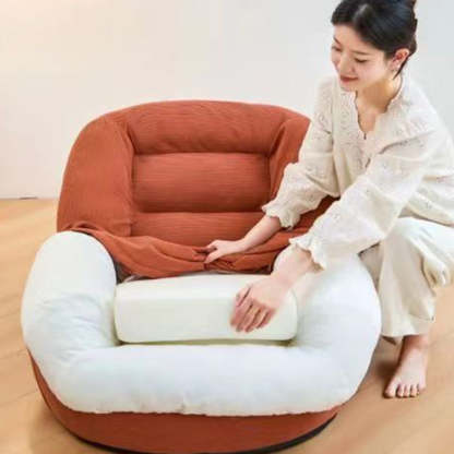 Scandinavian Tatami Corduroy Accent Chair
