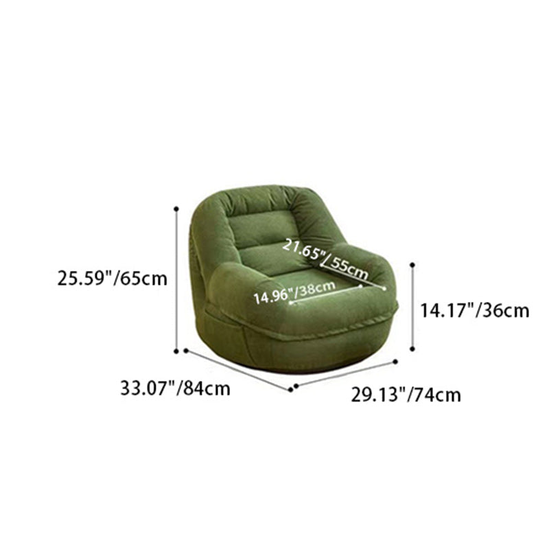 Scandinavian Tatami Corduroy Accent Chair