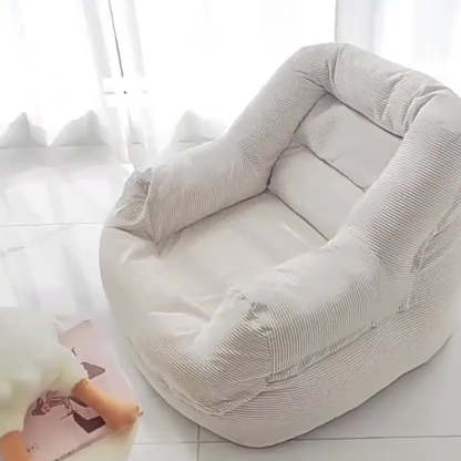 Scandinavian Tatami Corduroy Accent Chair