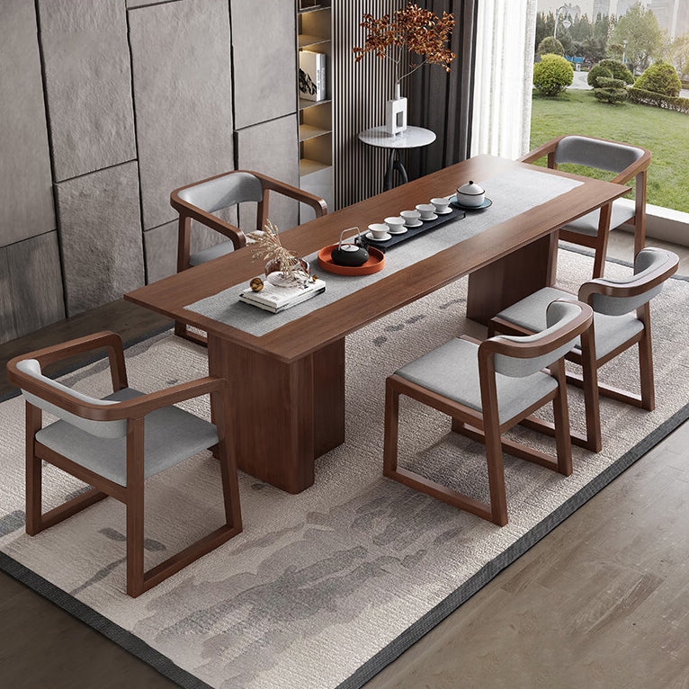 Chinese Wood Veneer Dining Chair