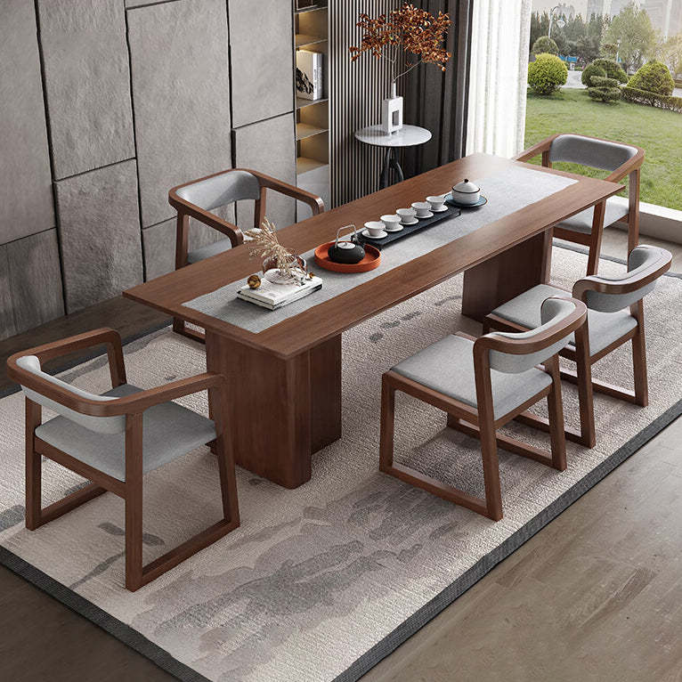 Chinese Wood Veneer Dining Chair