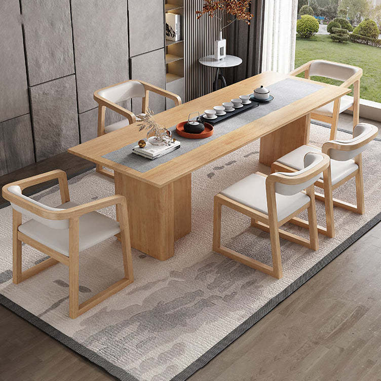 Chinese Wood Veneer Dining Chair