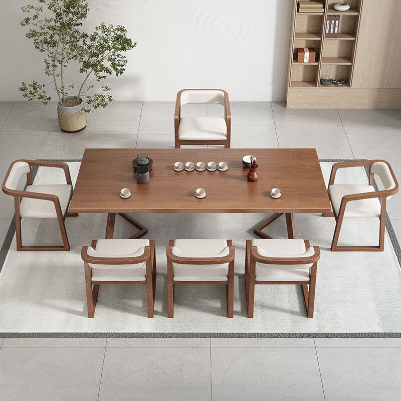 Chinese Wood Veneer Dining Chair