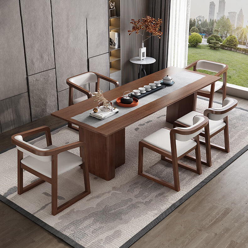 Chinese Wood Veneer Dining Chair