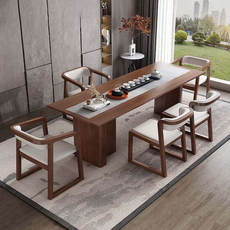 Chinese Wood Veneer Dining Chair