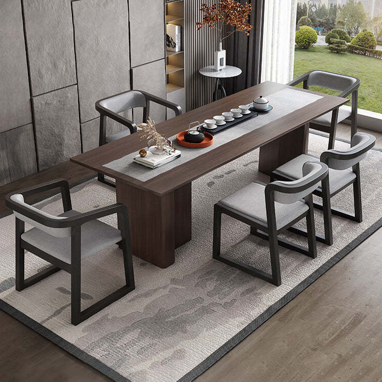 Chinese Wood Veneer Dining Chair