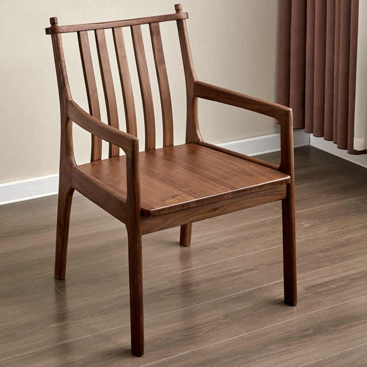 Minimalist Square Wood Armchair