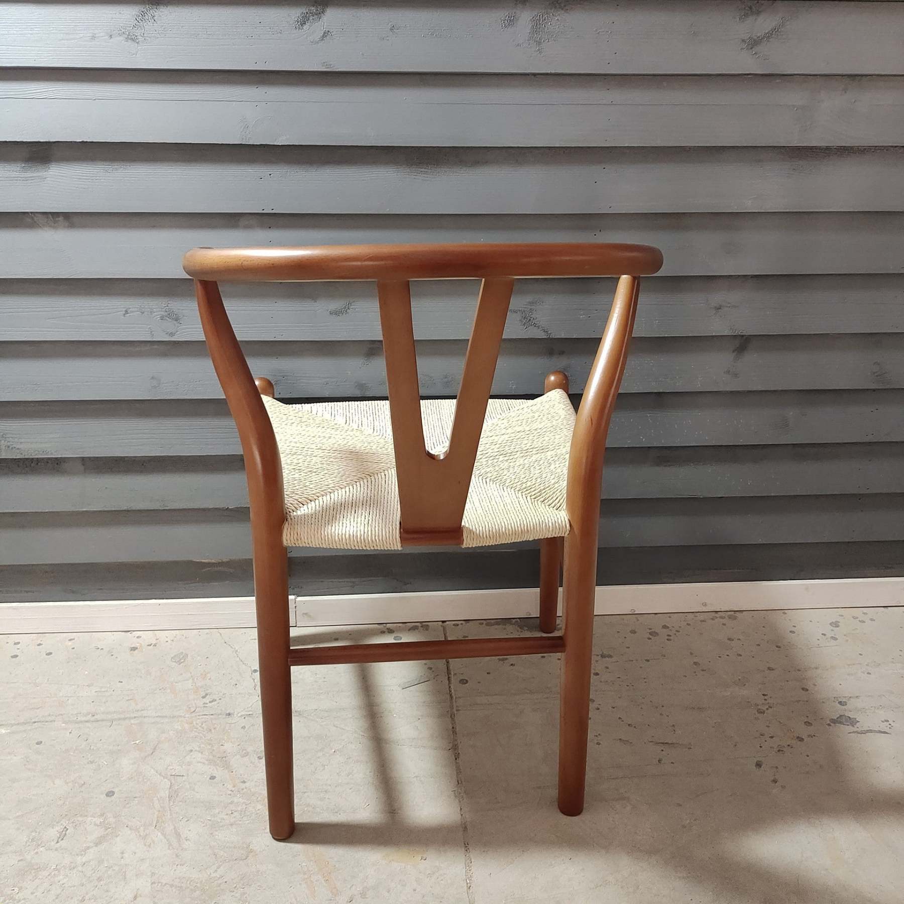 Minimalist Wood Rope Dining Chair