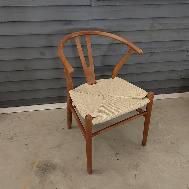 Minimalist Wood Rope Dining Chair