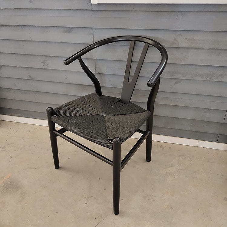 Minimalist Wood Rope Dining Chair