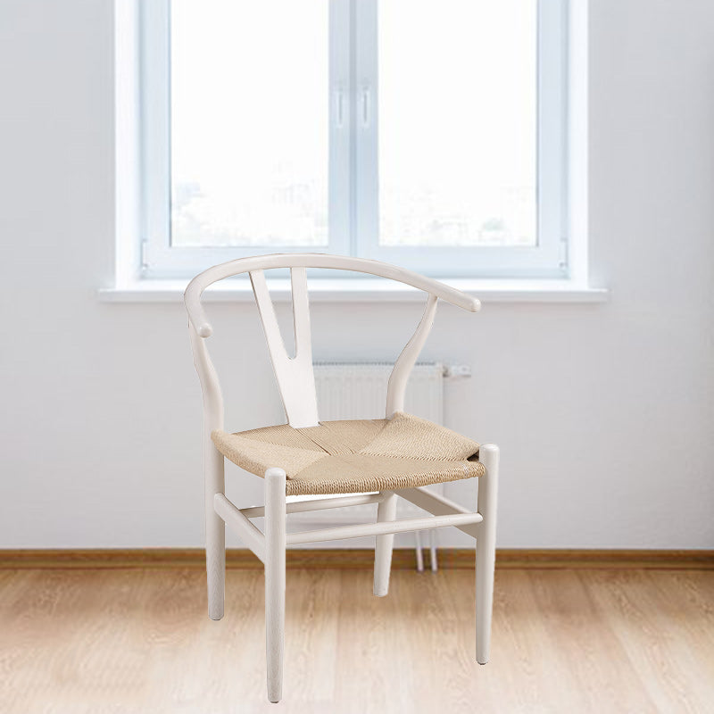 Minimalist Wood Rope Dining Chair