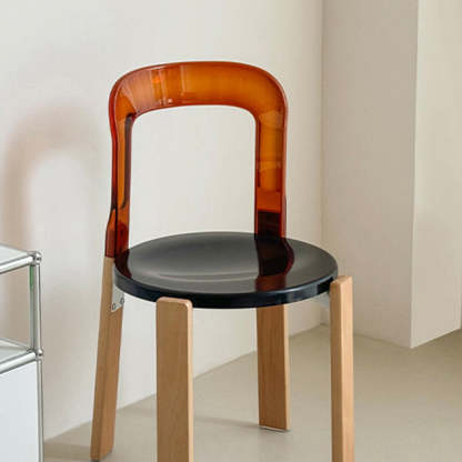 Scandinavian Wood Dining Chair