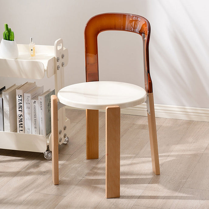 Scandinavian Wood Dining Chair
