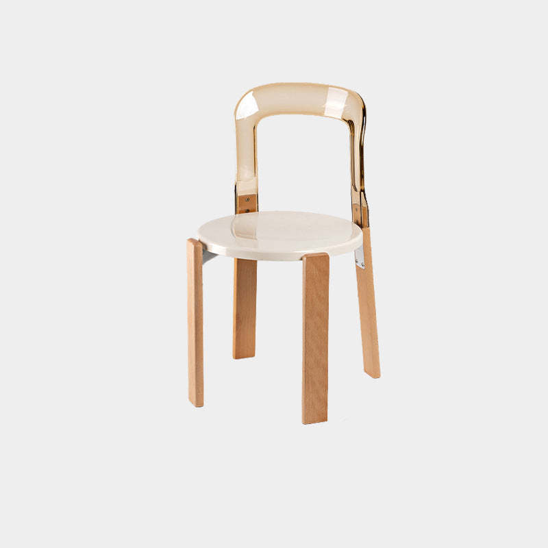 Scandinavian Wood Dining Chair