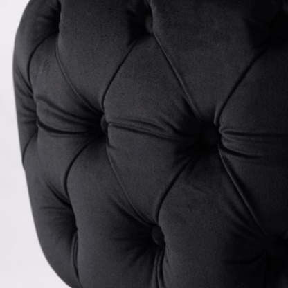 Nordic Curved Metal Wood Fabric Bar Stool