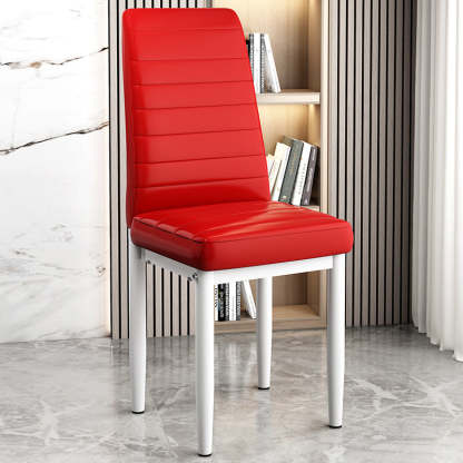 Art Deco Steel Leather Chair