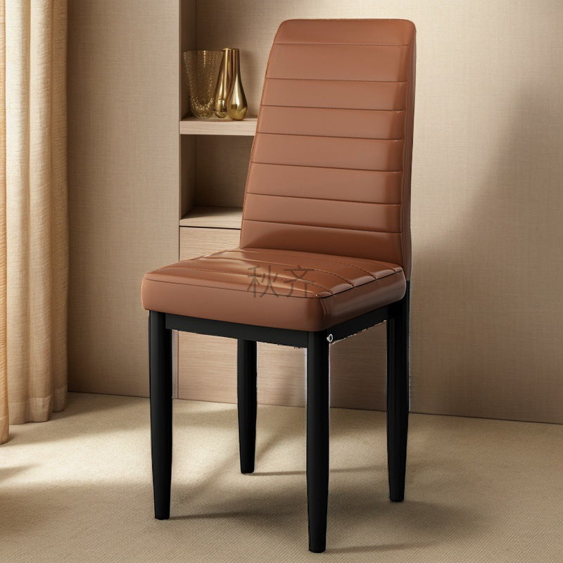 Art Deco Steel Leather Chair