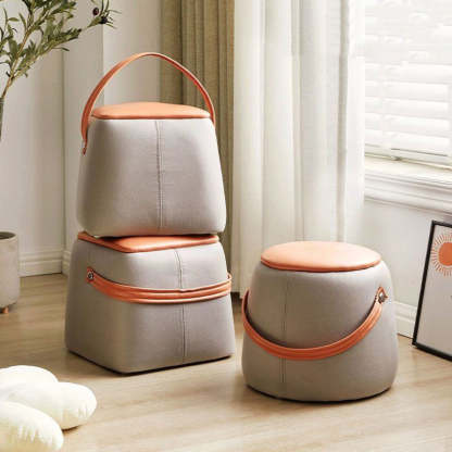 Minimalist Portable Wood Fabric Chair
