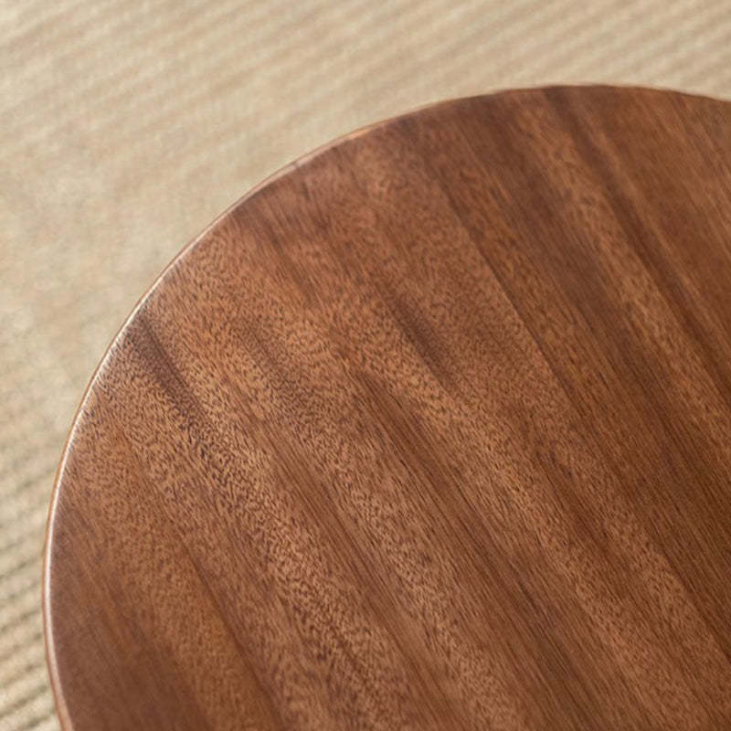 Minimalist Swivel Kids Round Wood Chair
