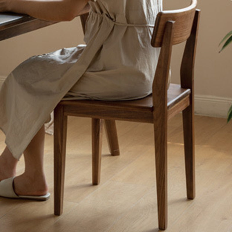 Vintage Walnut Dining Chair