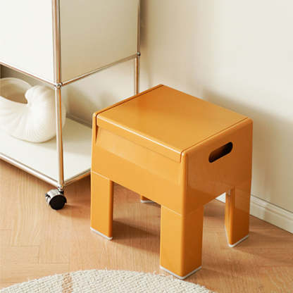 Nordic Storable Plastic Chair — Brown