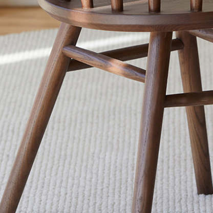 Vintage Arc Ash Wood Dining Chair