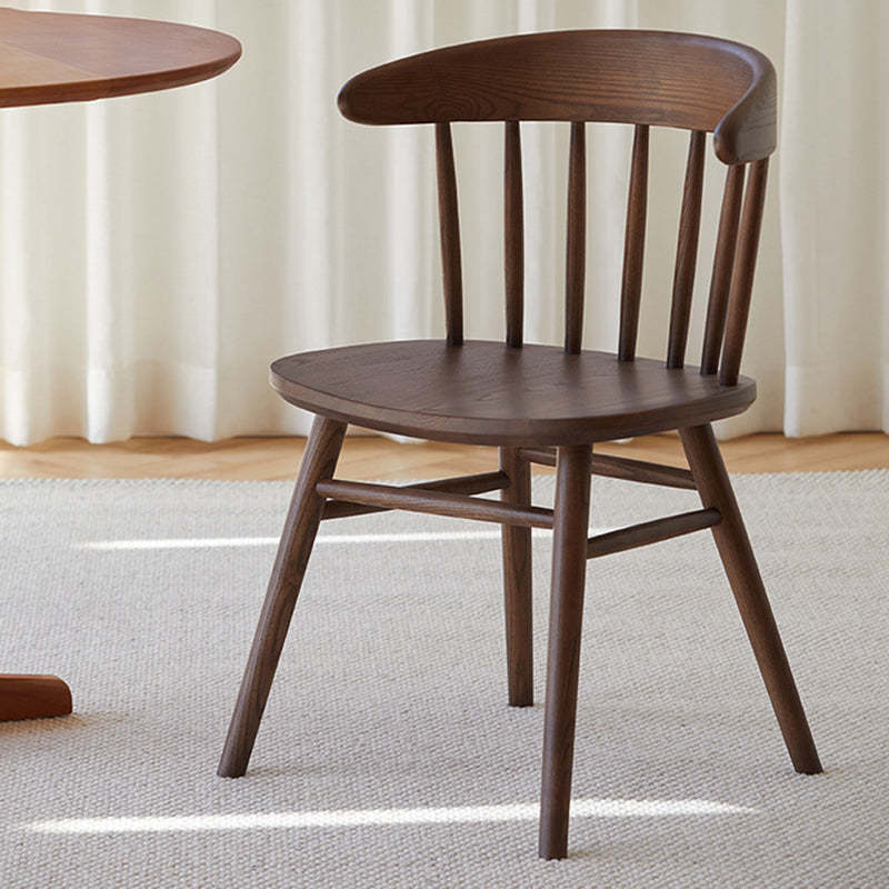 Vintage Arc Ash Wood Dining Chair
