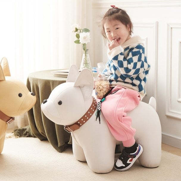 Kids Bulldog Fabric Chair