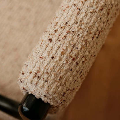Mid-Century Ash Wood Fabric Chair