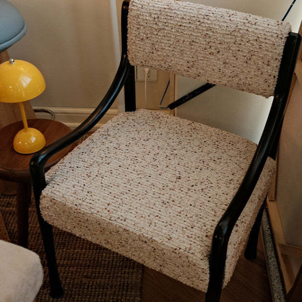 Mid-Century Ash Wood Fabric Chair