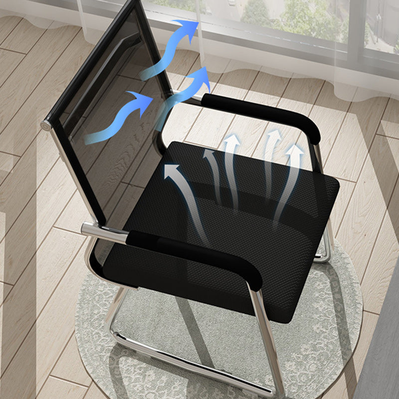 Minimalist Steel Mesh Desk Chair