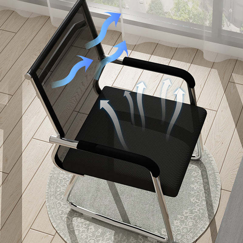 Minimalist Steel Mesh Desk Chair