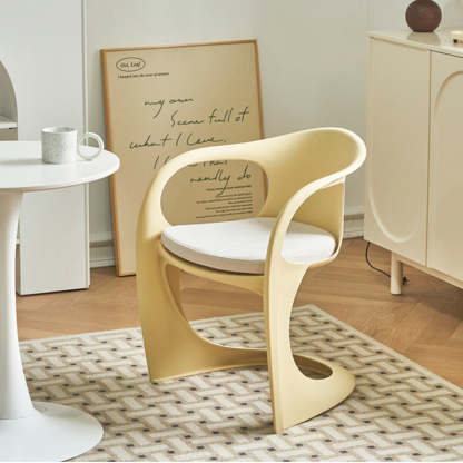 Scandinavian Curve Dining Chair