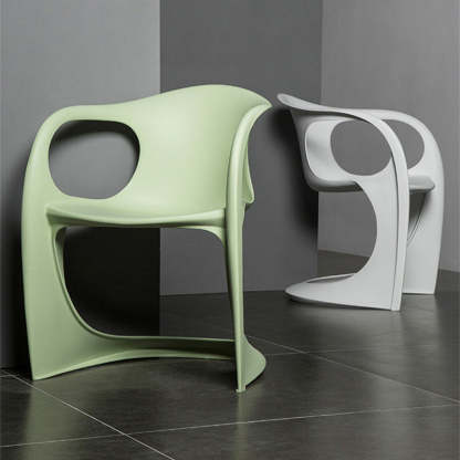 Scandinavian Curve Dining Chair