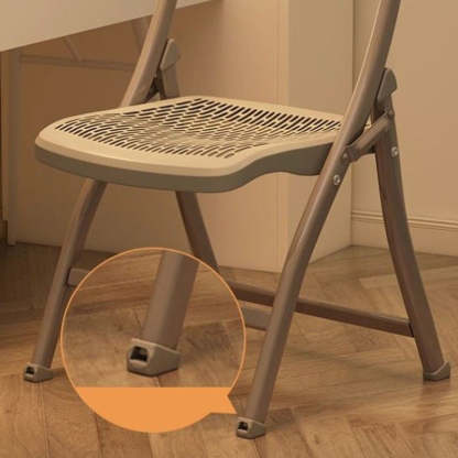 Minimalist Foldable Steel Desk Chair