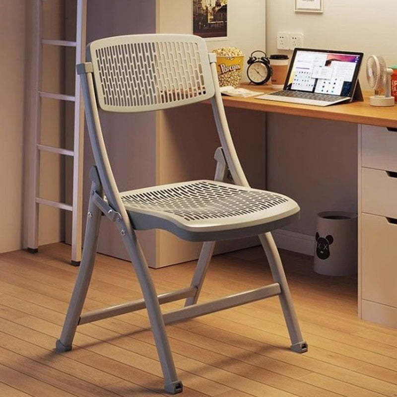 Minimalist Foldable Steel Desk Chair