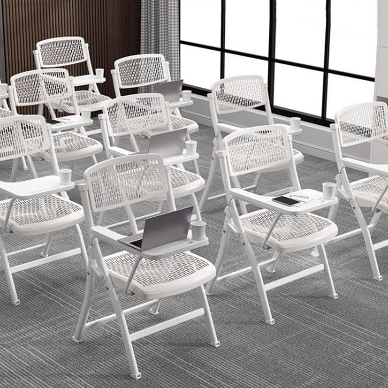Minimalist Foldable Steel Desk Chair