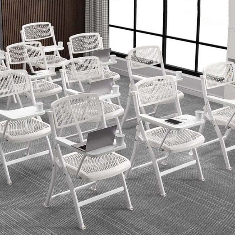 Minimalist Foldable Steel Desk Chair