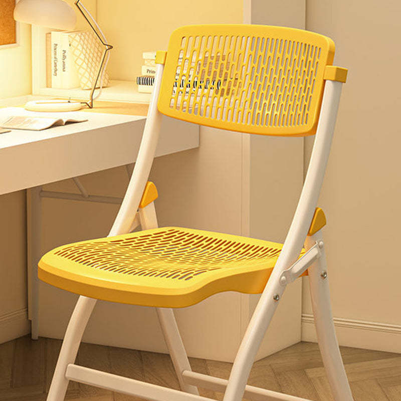 Minimalist Foldable Steel Desk Chair